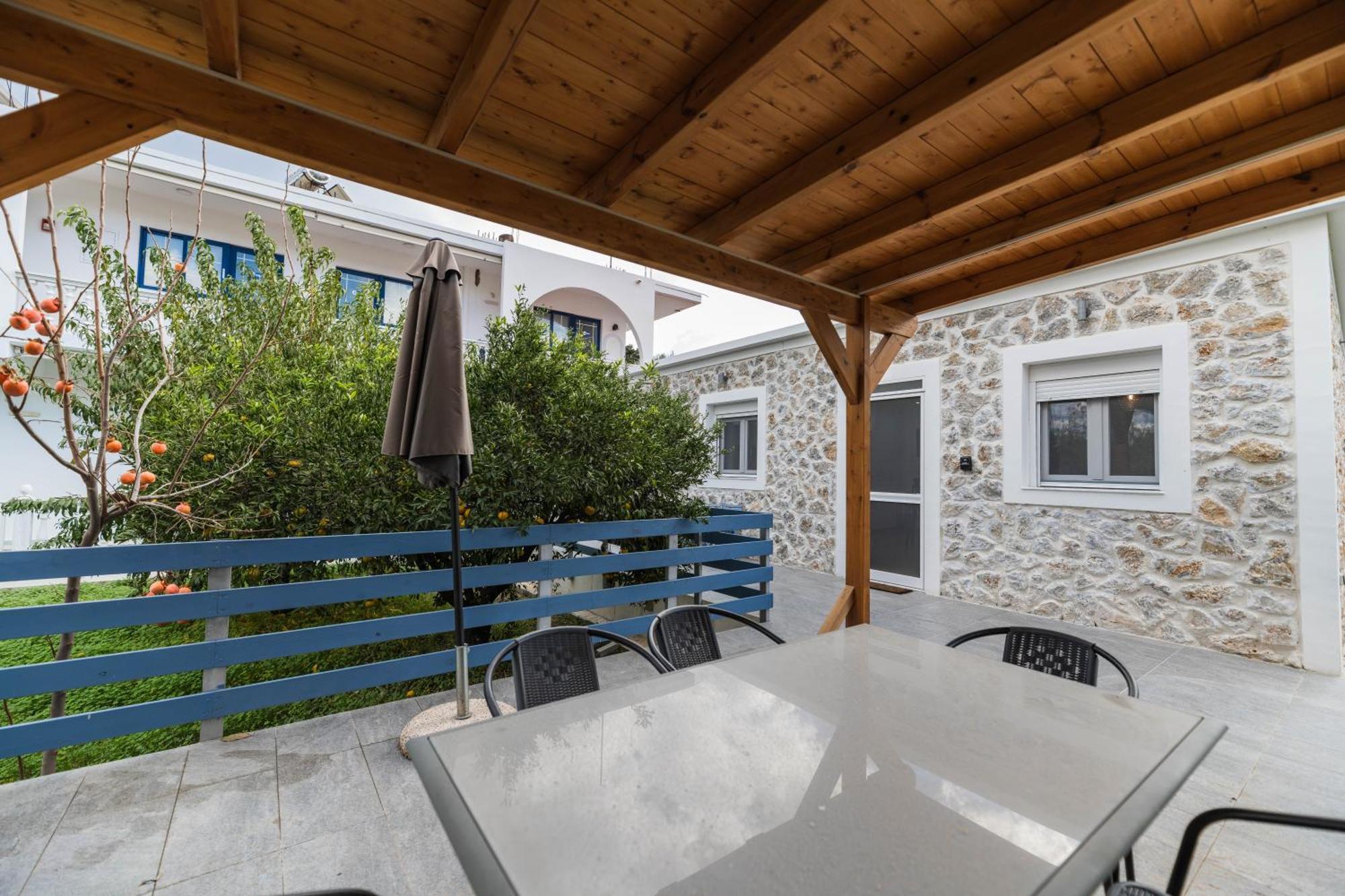 Вилла Casa Nikolou Stegna Архангелос Экстерьер фото
